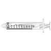 Pic Solution SIRINGA PIC STERILE MONOUSO LUER LOCK CAPACITA' 2,5ML 1 PEZZO