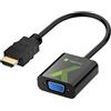 Techly 301658 Cavo Convertitore Adattatore da HDMI™ a VGA 1920x1200 Nero