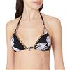 BANANA MOON Nuco Leaf Parte Superiore del Bikini, Nero, 36 Donna