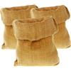 GARDENIX® Sacchi di Iuta universale x3 pezzi (50 cm x 55 cm | 180g/m²), fibra naturale, 100% juta, resistente