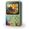 DUTTY Game boy, console di gioco portatile, 500 in 1 console di gioco con schermo a colori, 500 giochi classici interessanti (verde)