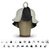 LoWell® Cappello da sauna - Cappello in feltro per uomo e donna con consulenza per sauna - Accessorio ideale per la sauna per un'esperienza di benessere unica - Motivo Thumbelina - Cappello da sauna