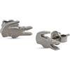 Lacoste Orecchini a perno da donna Collezione CROCODILE disponibile in diversi colori e con cristalli Silver x1 Taglia unica
