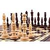 Master of Chess Scacchiera in Legno "GALANT" 58 cm - Fatto a Mano Grandi Set di Scacchi Pieghevoli per Bambini e Adulti - Pezzi degli Scacchi Intagliati