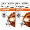 OSRAM ORIGINAL LONGLIFE H7, Lampade per Fari Alogene, 55 W px26d, Confezione da 2