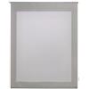 Uniestor Tenda a rullo traslucida tinta unita - Argento grigio, 100 x 250 cm (Larghezza x Altezza) | Dimensioni del tessuto 97 x 245 cm. Tenda avvolgibile traslucida