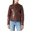 Blauer Pelle Capo Spalla Imbottito Giacchetta, 353 Cioccolato, 2XL Donna