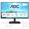 AOC 24B2XH, LED-Monitor 60 cm(24 pollici), black , HDMI, VGA, FullHD, IPS