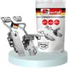 FTsolid chiusure regolabili in acciaio inox ESS2 - Set di 2 - antiruggine regolabile chiusura a leva di sicurezza il serraggio leva di tensione l'occlusione blocco di tensione