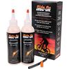 Ride- On Bike- On Unisex Adult - Prevenzione puntuale, colore: rosso/marrone, 2 x 200 ml