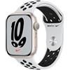 Apple Watch Serie 5 Ricondizionato 44mm LTE Nike+ Silver Aluminium White/Black