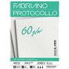 FABRIANO Foglio protocollo - A4 - 5 mm - 60 gr - Fabriano - conf. 200 fogli (unità vendita 1 pz.)