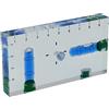 Generic Disponibile in due colori 95x51x13mmT-tipo Multi-Funzione Livello con Magnete, Trasparente T-Tipo Multi-Funzionale Livello Bolla Livello Bidirezionale con Scala Magnetica (Acrilico (Blu))
