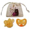 SWEETIE - Ciuccio ortodontico in gomma a forma di cuore, 1 conteggio (12-18 grande)