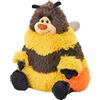 Wild Republic Snuggleluvs, Ape, Peluche con Peso, 38 cm, Regalo per Bambini, Giocattolo di Peluche, Imbottitura in Bottiglie d'Acqua Riciclate Filate