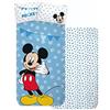 ORIGINAL INTIMO Disney Home Mickey Topolino completo letto singolo 100% cotone