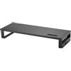 Conceptronic Supporto da tavolo Conceptronic per monitor regolabile Nero [650881]