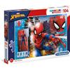 Clementoni Spider-Man Puzzle Multicolore, 104 Pezzi