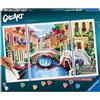 Ravensburger - CreArt Trittico Venetian Dreams, Dipingere Adult