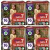 SCA HYGIENE PRODUCTS Libero Up e Go Pannolini Mutandina Taglia 7 (16-26kg) Offerta 4 confezioni da 16 Pz (64 Pannolini)