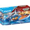 GIOCHERIA Playmobil 70489 Shark Attack Rescue Attacco Dello Squalo