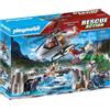 GIOCHERIA Playmobil 70663 Canyon Copter Rescue Elicottero di Soccorso
