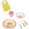 BABYMOOV Badabulle Yummy Set Pappa 7 Pezzi Corallo Rosa