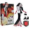 MB ITALY Hasbro Disney Villains - Crudelia De Mon, Fashion Doll con Accessori