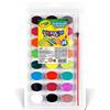 Crayola I Lavabilissimi Acquerelli con Pennello Colori Assortiti 24 Pezzi