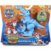 SPINMASTER ITALY PAW Patrol, Dino Rescue Marshall e il Velociraptor Action Figure Set