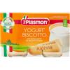 Plasmon Yogurt e Biscotto 3 Confezioni da 2x120gr