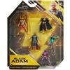 SPINMASTER ITALY Spin Master Dc Comics Black Adam Justice Society Gift set 5 Personaggi
