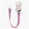 Nuvita Porta Ciccio Con Clip e Anello in silicone Colore Rosa