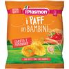 Plasmon Paff dei bambini Carota e Pomodoro Offerta 6 confezioni da 15gr