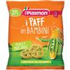 Plasmon Paff dei bambini Piselli e Mais Dolci Offerta 6 confezioni da 15gr