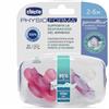 ARTSANA Succhietto Bimba Gommottino PhysioForma 2-6M in Silicone 2pz Rosa