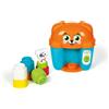 Clementoni Soft Clemmy Dog & Puppy Secchiello con Mattoncini Morbidi