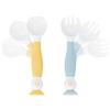 BABYMOOV Badabulle Set 2 Posate di Apprendimento Flessibili