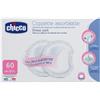 Chicco Coppette Assorbilatte con Antibatterico 60 Pezzi