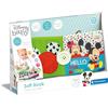 Clementoni Disney Soft Book Libro di Stoffa Sensoriale