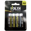 ITALBABY Volta Pila Stilo LR6 AA Confezione da 4 Pile