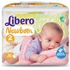 Libero Pannolini Newborn Misura 2 Kg 3/6 Offerta 4 Pacchi 144 pezzi