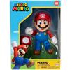 JAKKS PACIFIC GERMANY GMBH Jakks Pacific Super Mario con Fungo rosso 10 cm