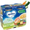 Mellin Pappa Cena Completa Pollo Semolino Verdure 2x200gr