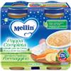 Mellin Pappa Cena Completa Formaggino Pastina Verdure 2x200gr