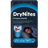 Huggies DryNites Boy 4-7 anni Mutandine assorbenti Notte 17-30 kg Confezione da 10 pz