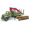 Bruder Forest Mack Granite Trasporto 3 Tronchi