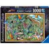 Ravensburger Puzzle 1000 Pezzi Fuga Esotica Collezione Fantasy