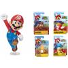 JAKKS PACIFIC GERMANY GMBH Jaks Pacific Nintendo Mario Bross Personaggio Articolati 6 cm A Scelta