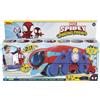 MB ITALY Hasbro Marvel Spidey e i Suoi Fantastici Amici, Quartier Generale Mobile